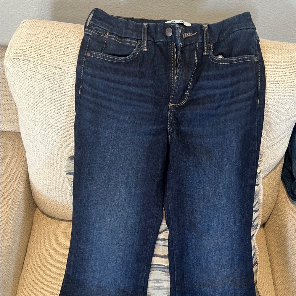 Wrangler Women's Dark Blue Straight Leg Jeans